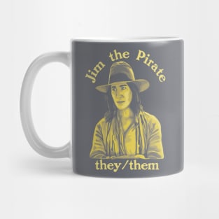 Jim The Pirate (They/Them) - Our Flag Means Death Mug